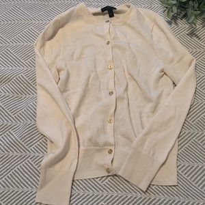 J. Crew Cream Jackie Sweater